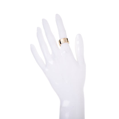 Gucci 18K Yellow Gold Icon Band Ring 5.5 50 2 of 7