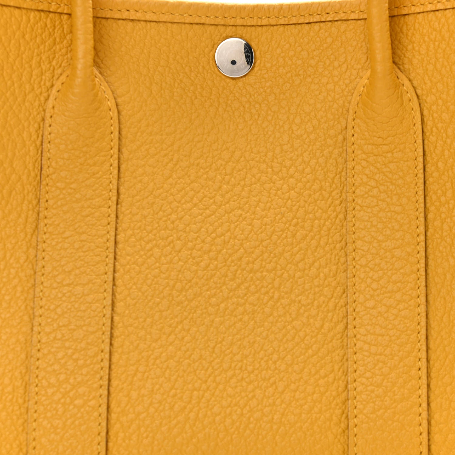 Hermes Vache Country Garden Party 30 TPM Jaune Ambre 8 of 10