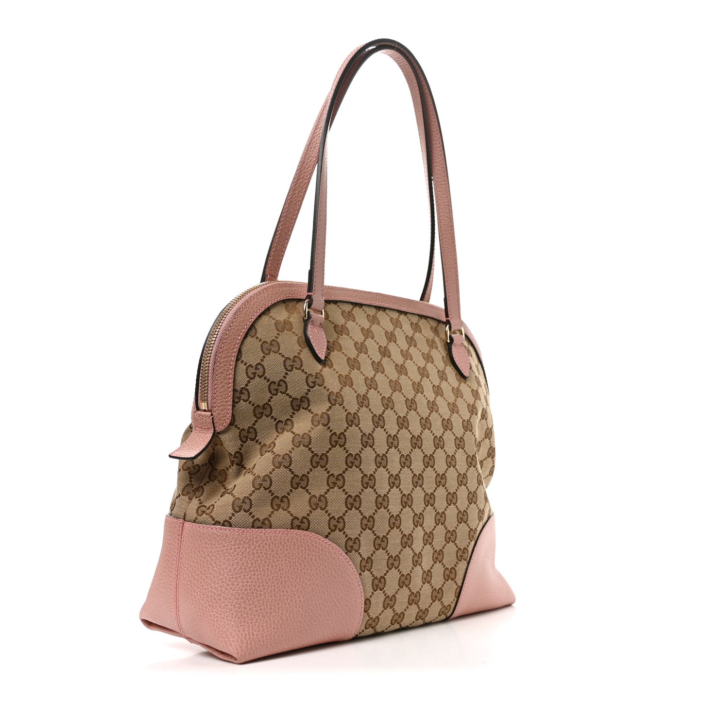 Monogram Medium Bree Shoulder Bag Dark Cipria