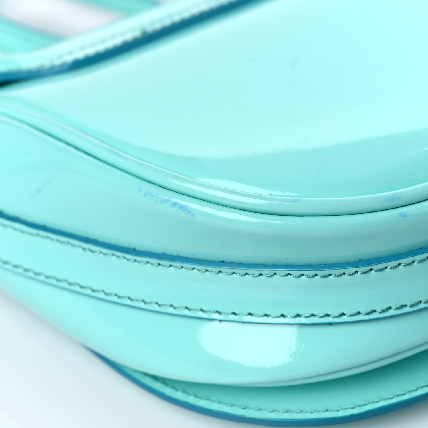 Burberry Patent Leather Leigh Small Crossbody Bag Opal 11 of 24