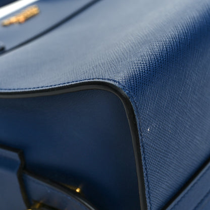 Prada Saffiano City Calfskin Medium Esplanade Bleuette 8 of 12