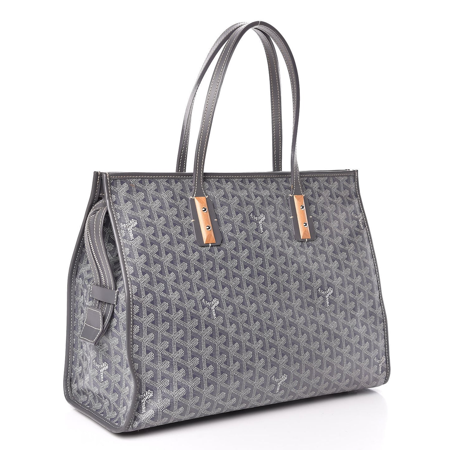 Goyardine Marquises Tote Grey