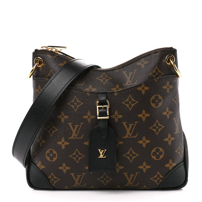 Louis Vuitton Monogram Odeon PM Black 1 of 10