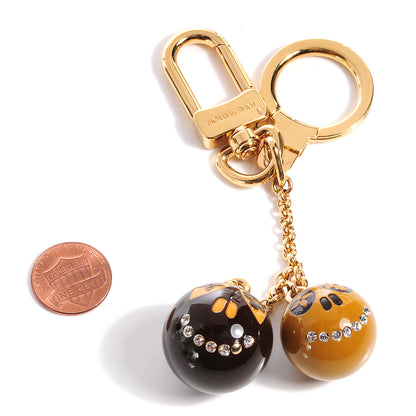 Louis Vuitton Halloween Jack and Lucie Key Cles Brown 2 of 5