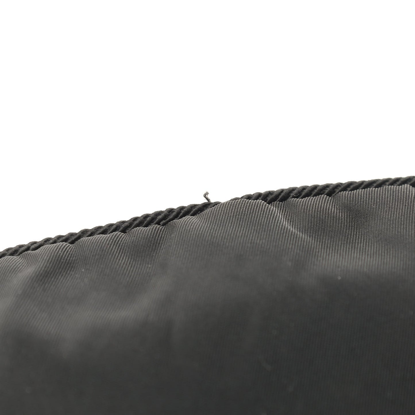 Tessuto Nylon Beaded Bag Black