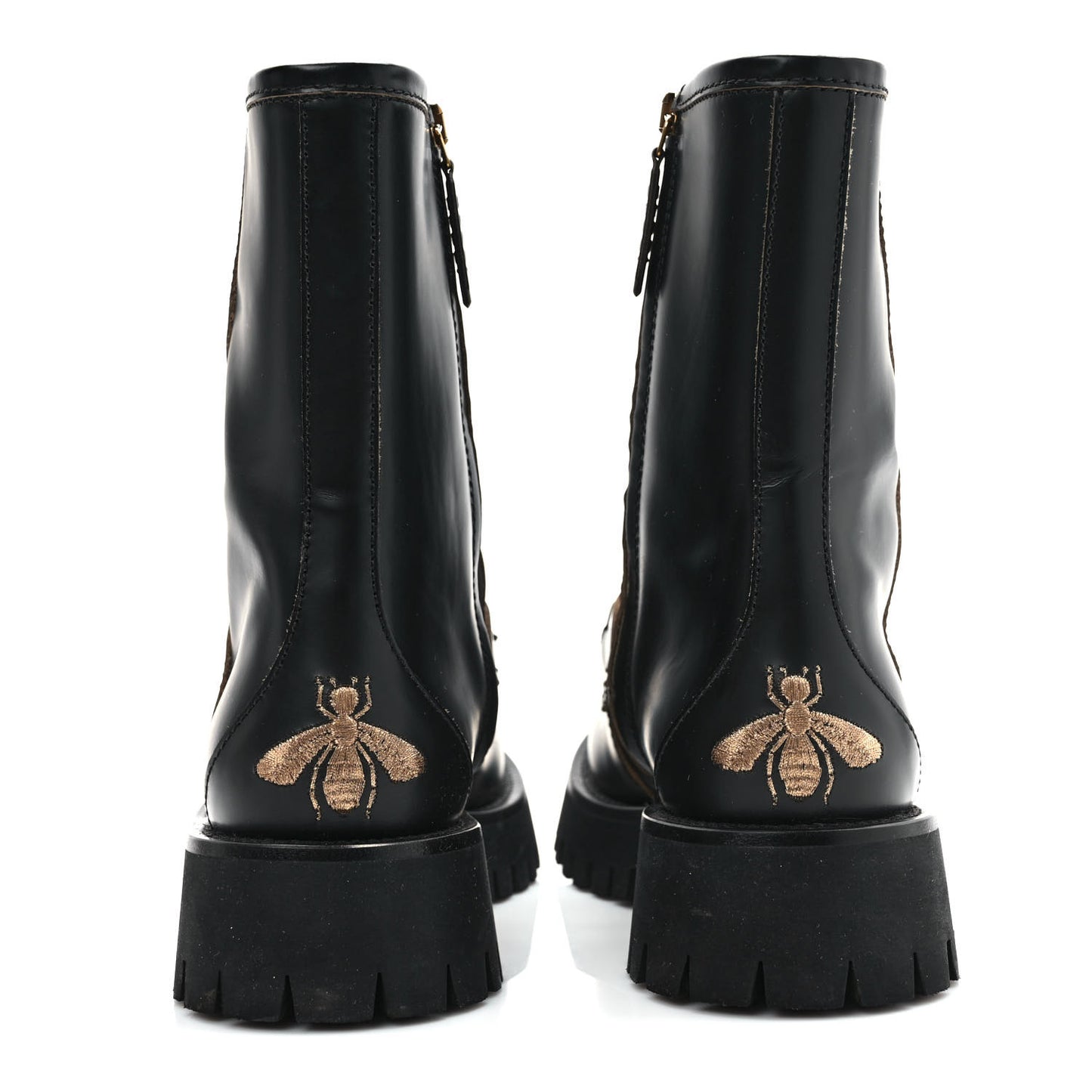 Cordovan Lux Womens Harald Horsebit 25mm Platform Boots 38.5 Black
