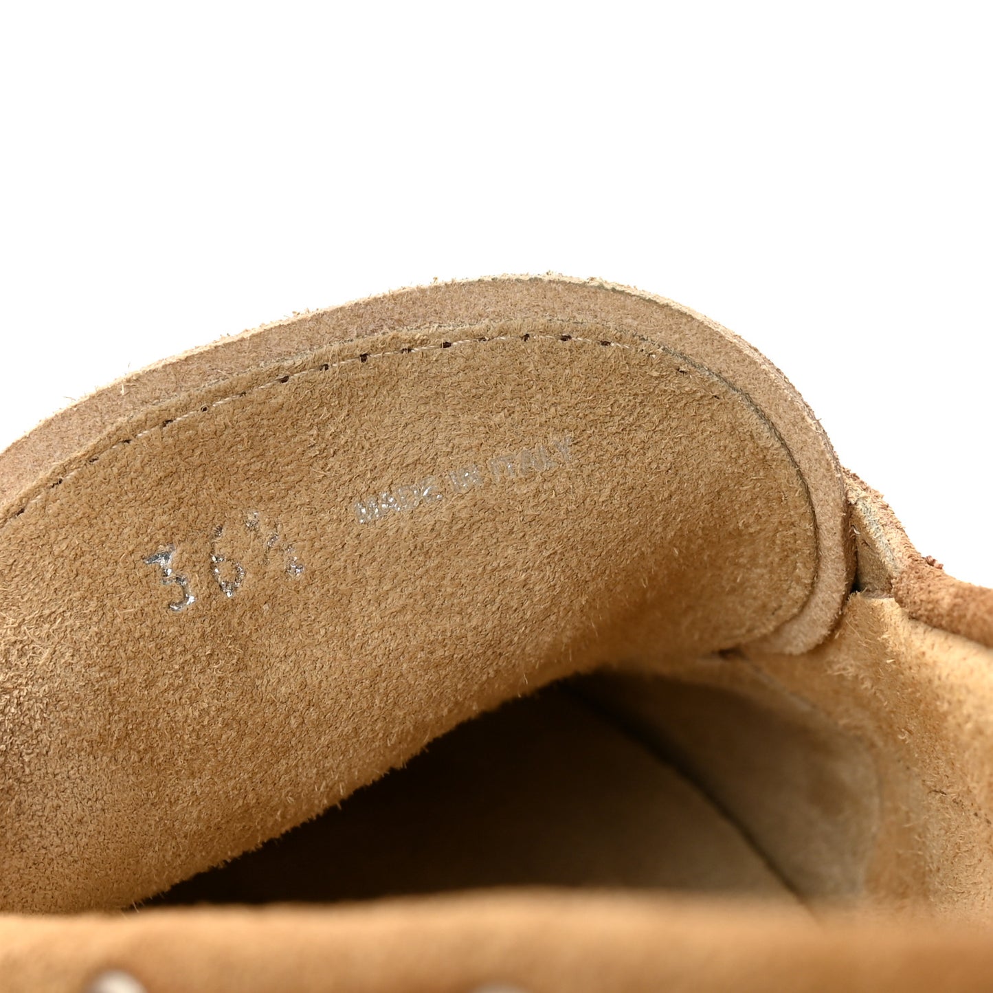 Faded Suede Deck Loafers 36.5 Cinnamon