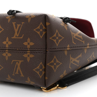 Louis Vuitton Monogram BB Montsouris NM Backpack Black 9 of 10