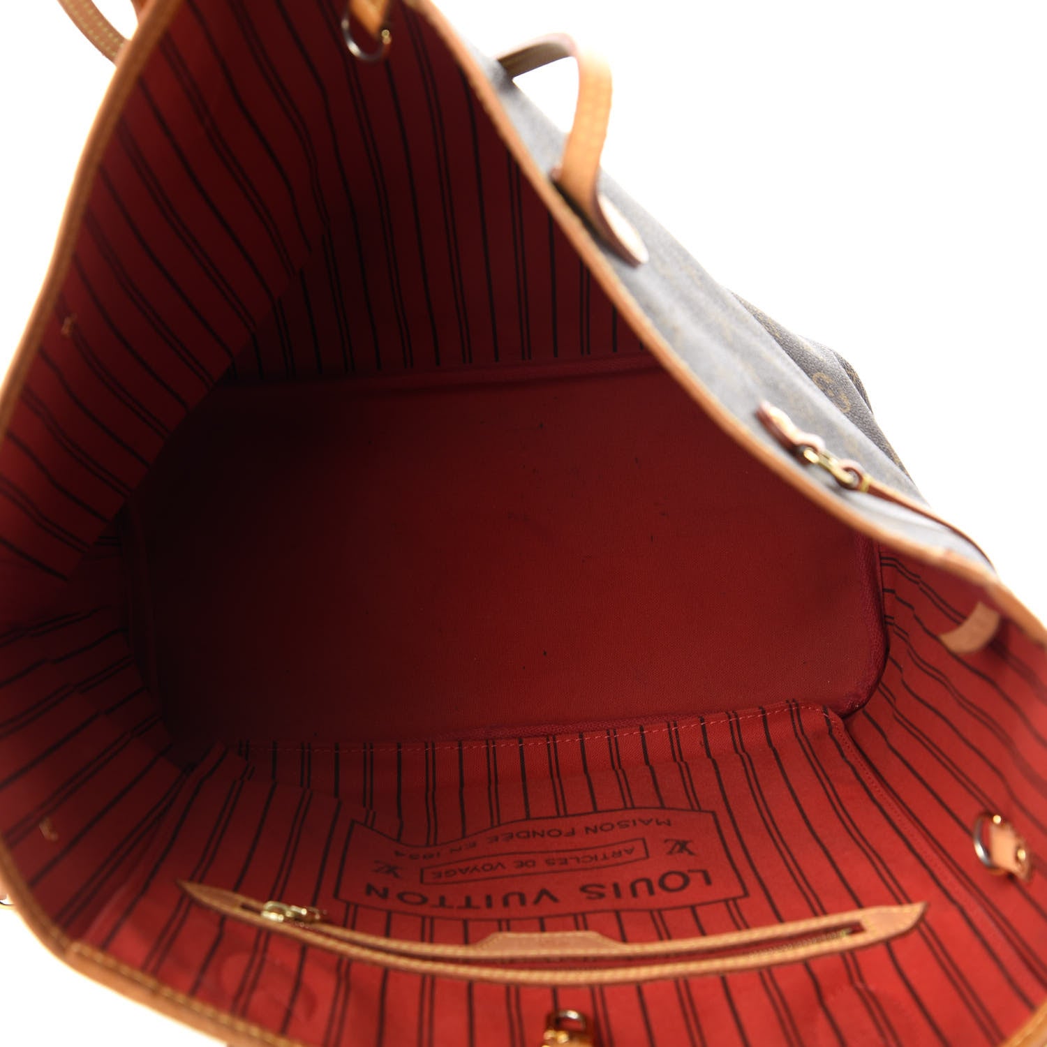 Louis Vuitton Monogram Neo Neverfull MM Cherry 5 of 10