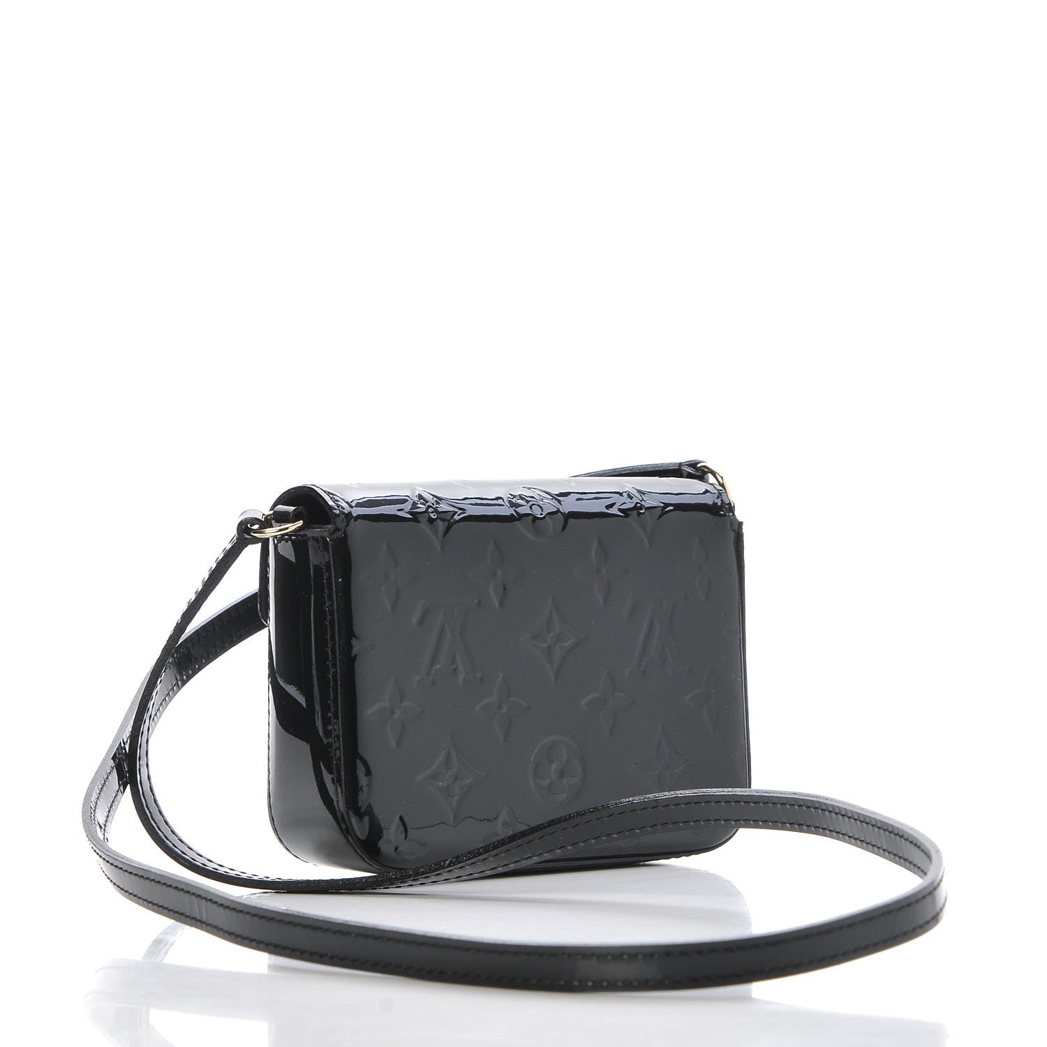 Louis Vuitton Vernis Mini Sac Lucie Black 3 of 7