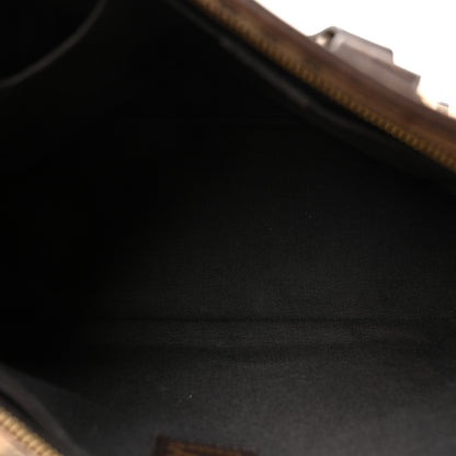 Burberry Haymarket Check Medium Regent Tote Chocolate 5 of 9