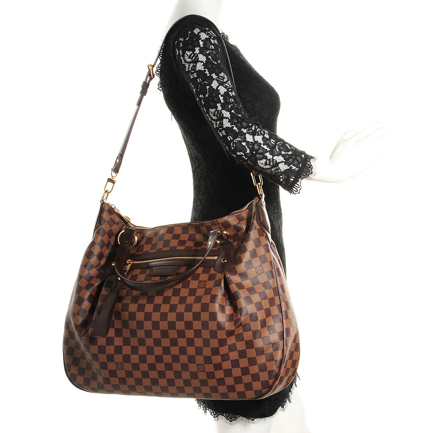 Louis Vuitton Damier Ebene Evora GM 2 of 6