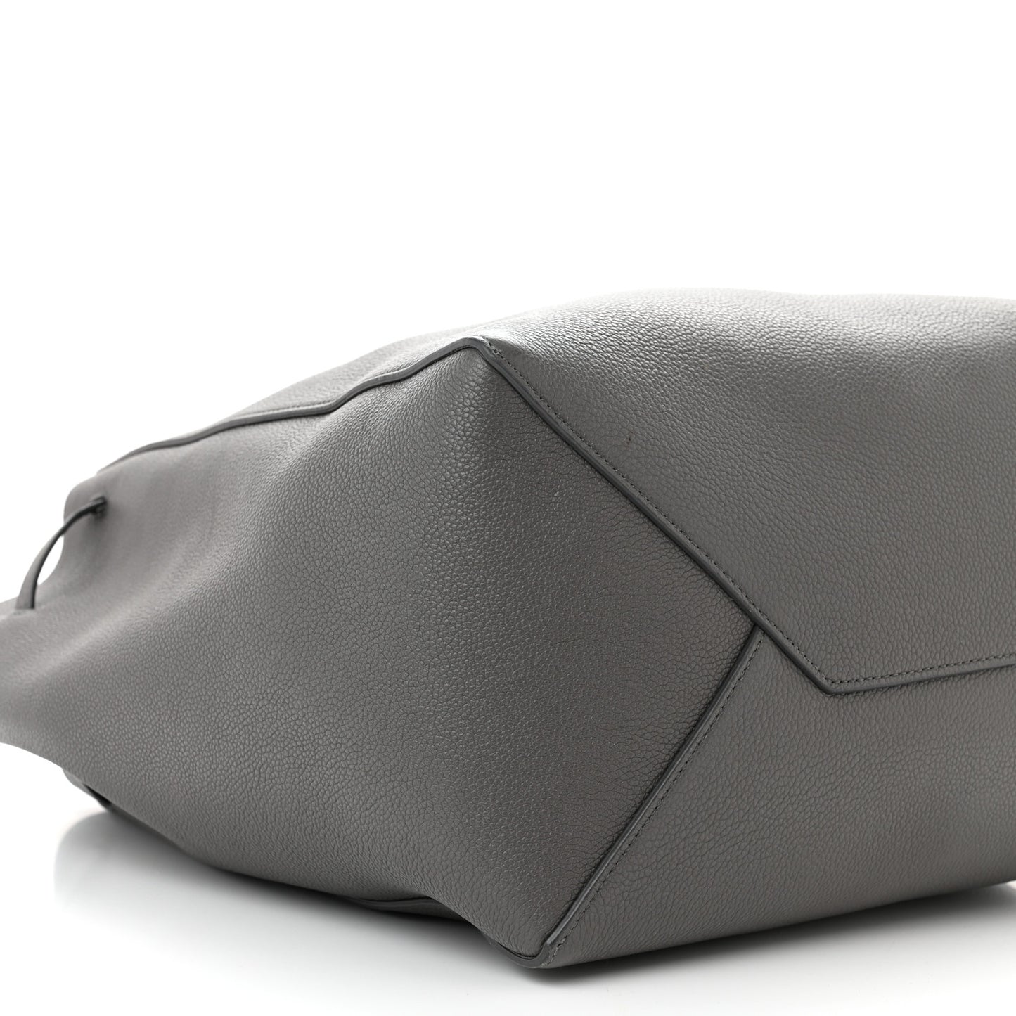 Soft Grained Calfskin Medium Belt Cabas Phantom Taupe