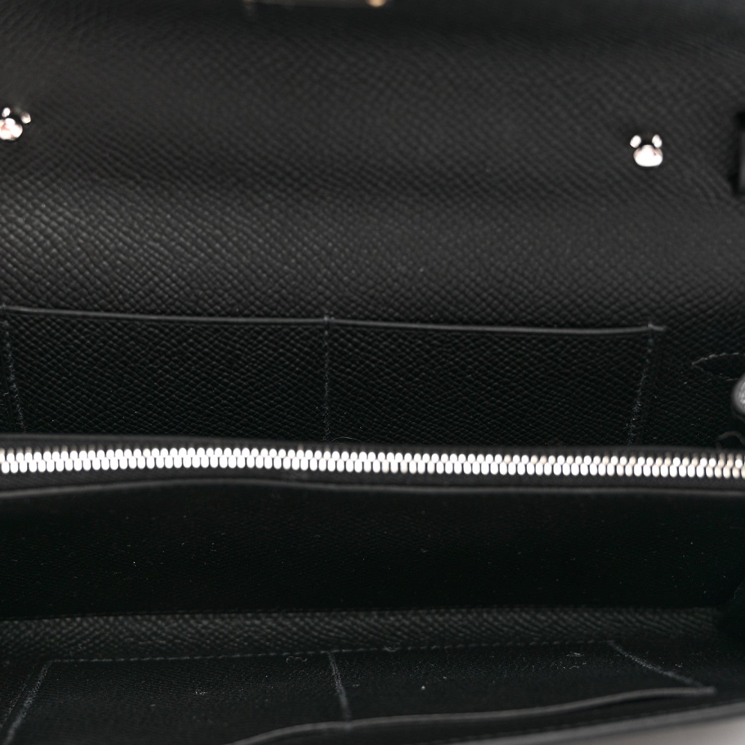 Hermes Epsom Kelly Wallet To Go Black 5 of 8