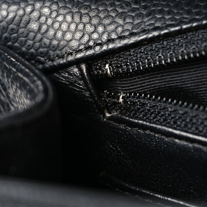 Chanel Caviar Quilted Jumbo Single Flap Black 11 of 11
