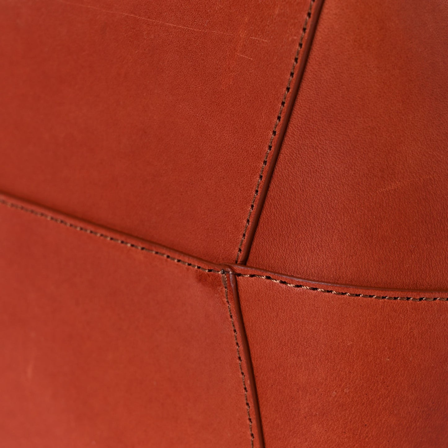 Calfskin Bucket Bag Brandy