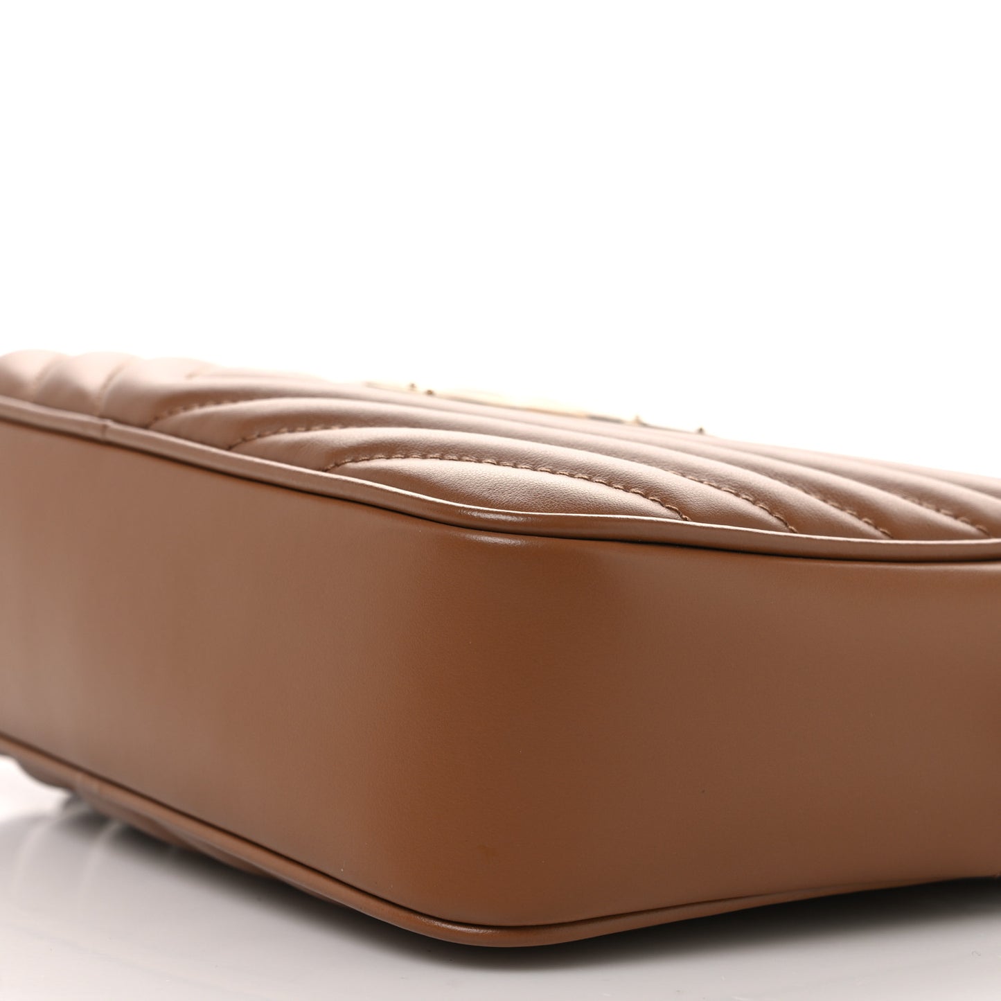 Calfskin Matelasse Monogram Lou Camera Bag Cinnamon