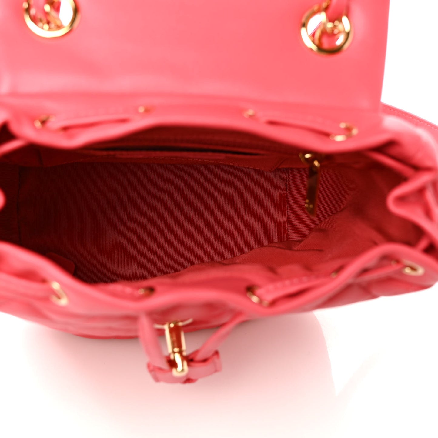 Lambskin Quilted Mini Urban Spirit Backpack Pink