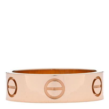 Cartier 18K Yellow Gold 5.5mm LOVE Ring 53 6.5 1 of 5