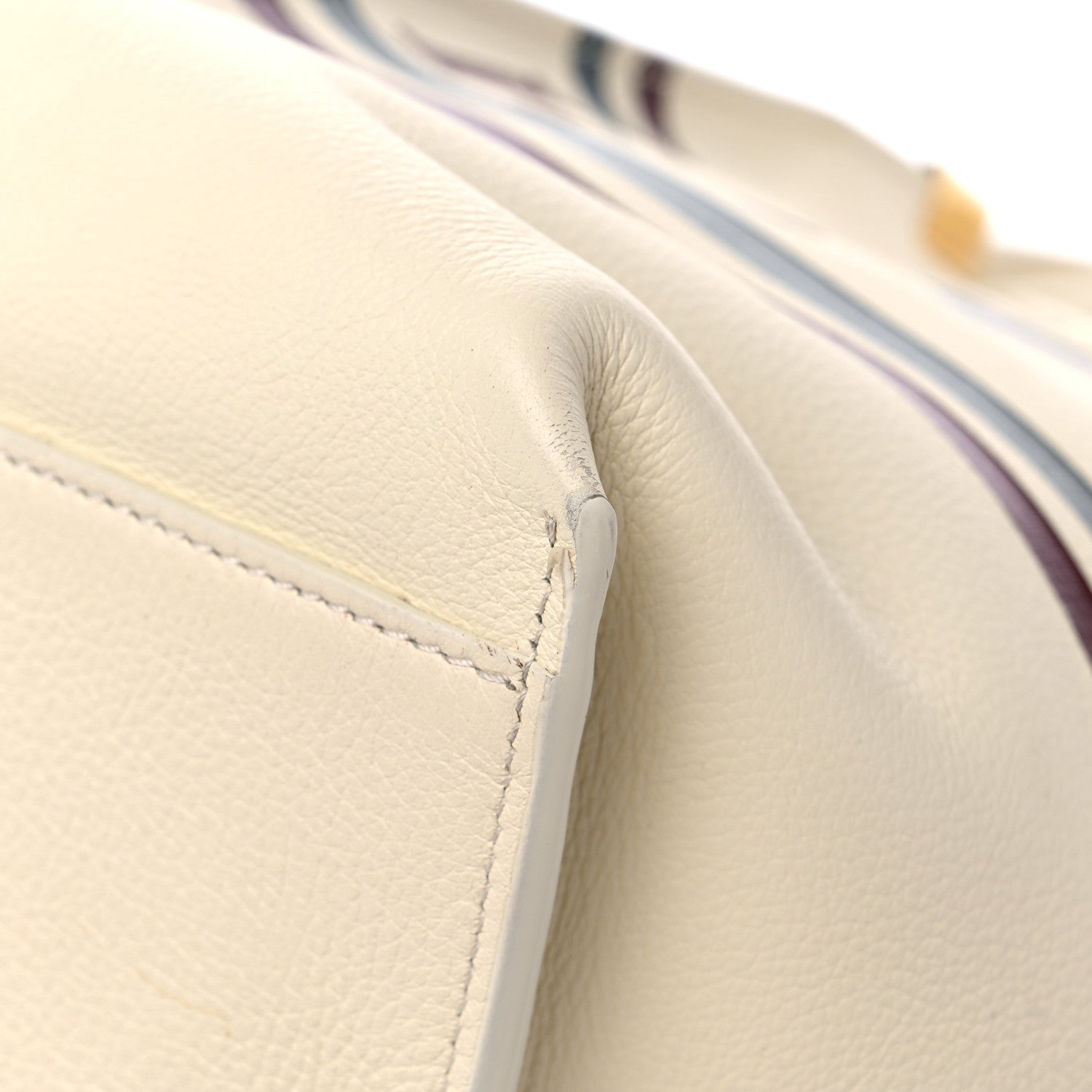 Chloe Smooth Calfskin Medium Vick Tote Off White 8 of 16