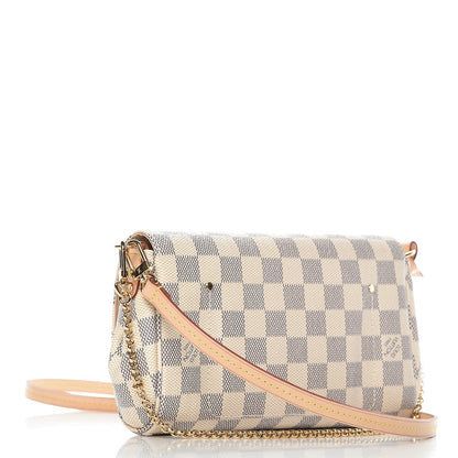 Louis Vuitton Damier Azur Favorite PM 3 of 8
