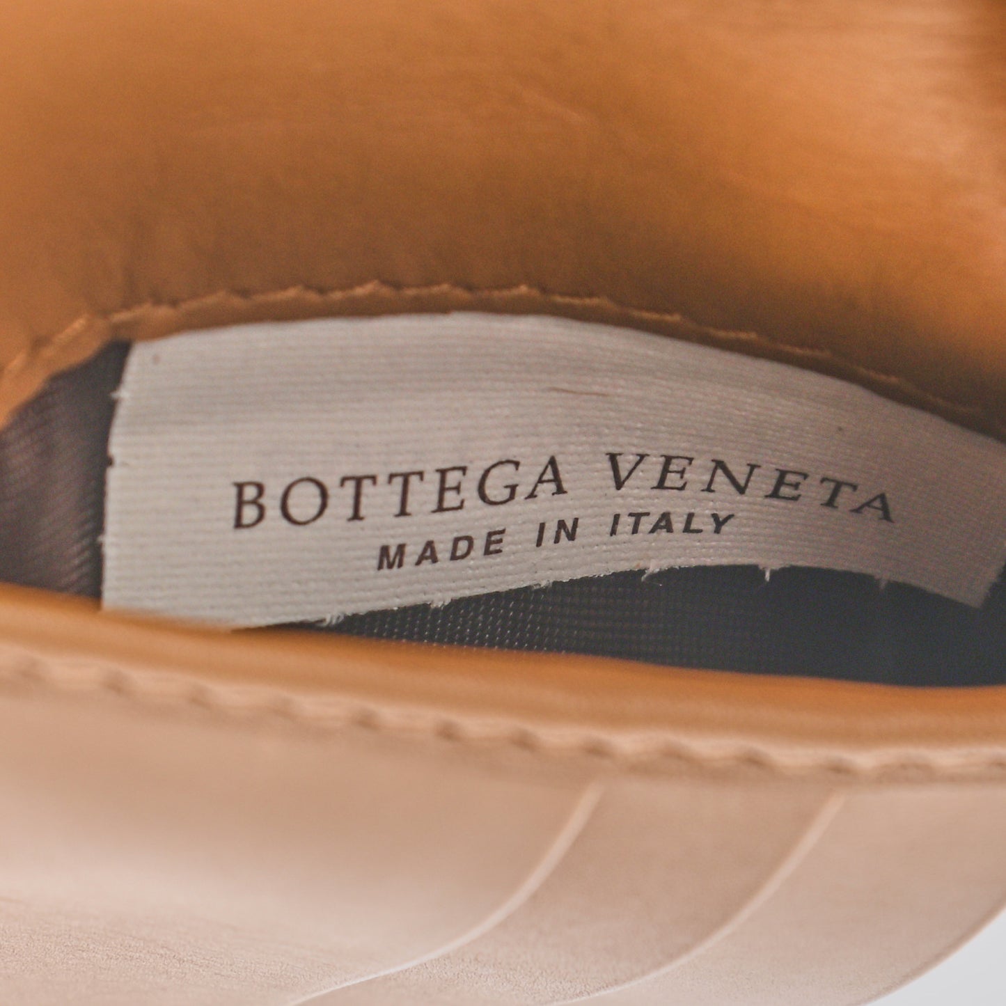 Nappa Intrecciato Bi-Fold Wallet Brown