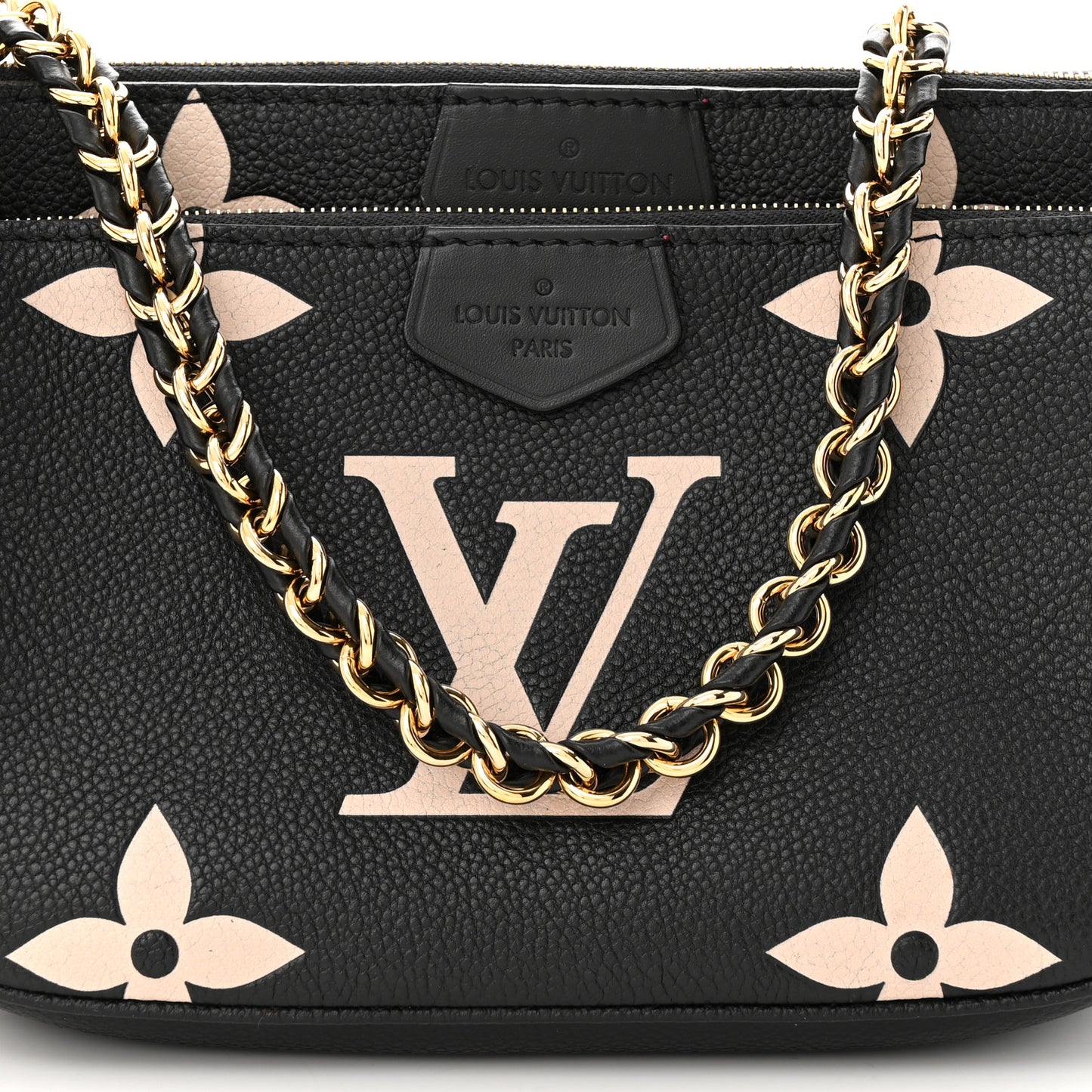 Empreinte Monogram Giant Multi Pochette Accessories Black Beige