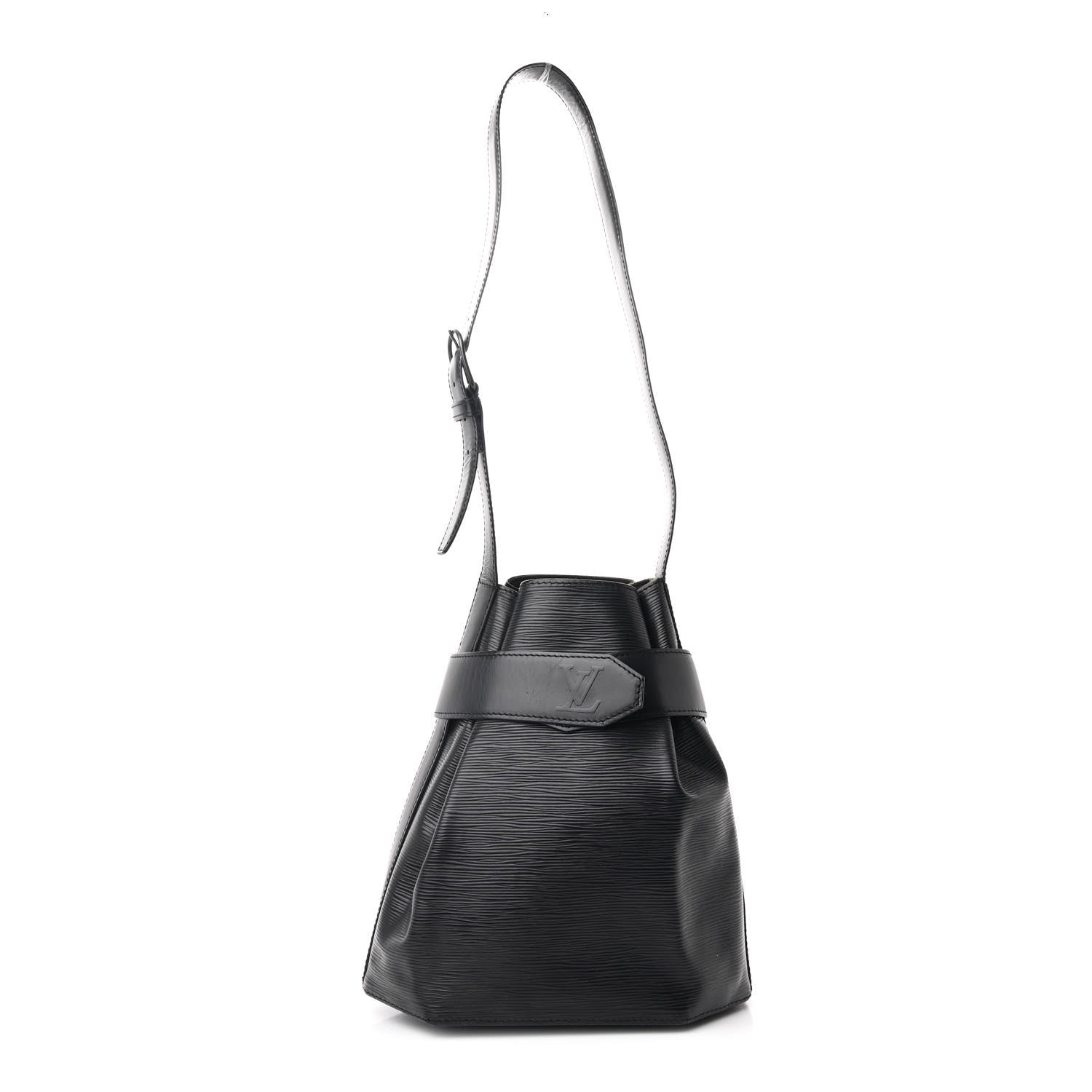 Louis Vuitton Epi Sac D'Epaule Black 1 of 10