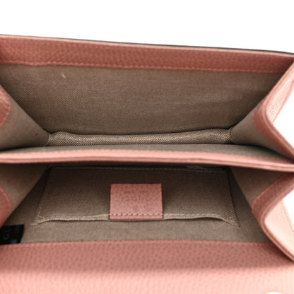 Gucci Dollar Calfskin Small Interlocking G Shoulder Bag Soft Pink 5 of 13