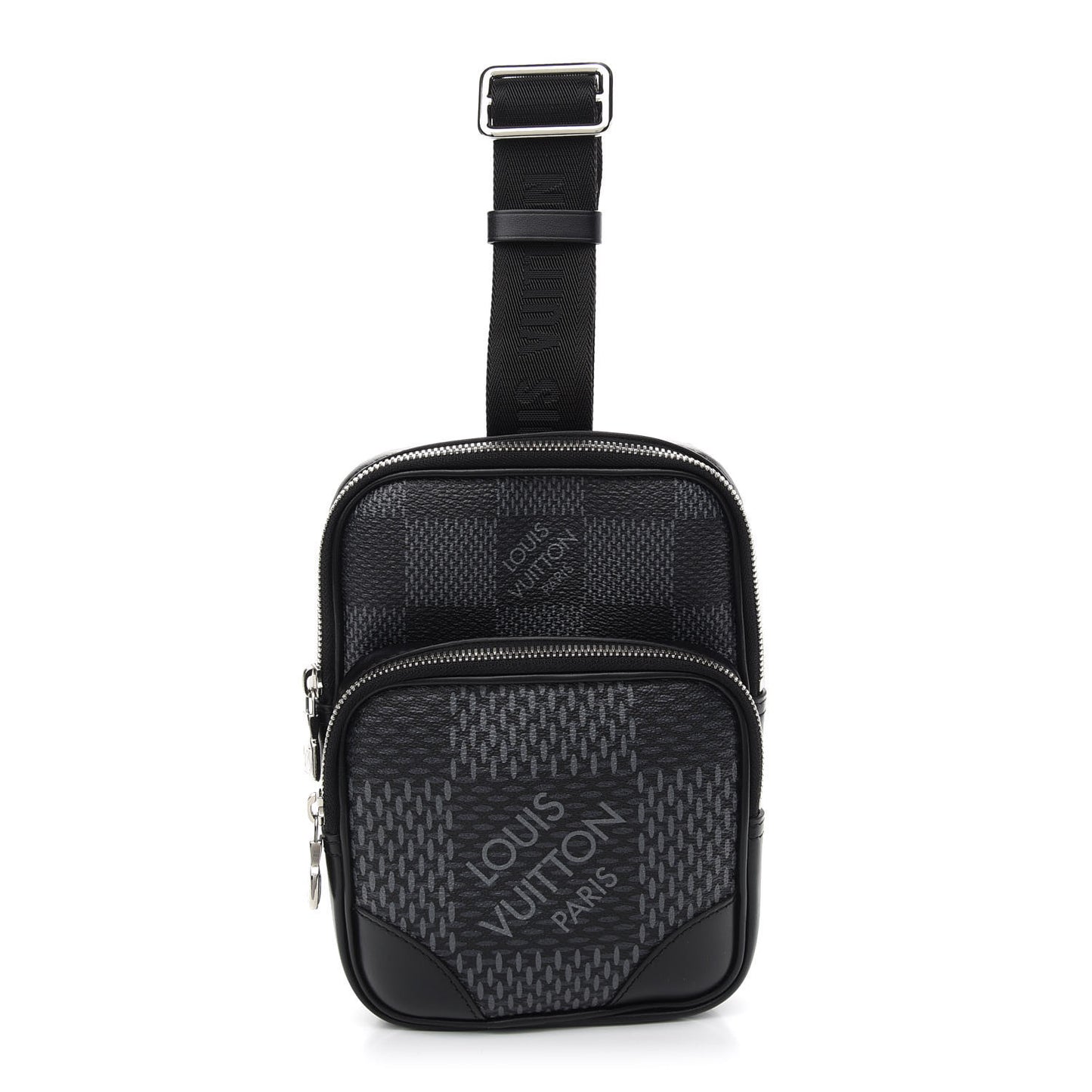 Damier Graphite 3D Amazone Sling Bag Black