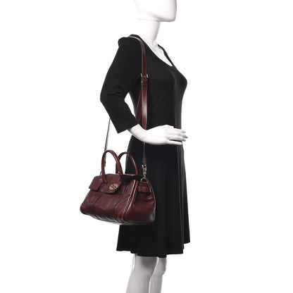 Mulberry Soft Grain Calfskin Small Bayswater Oxblood 2 of 13