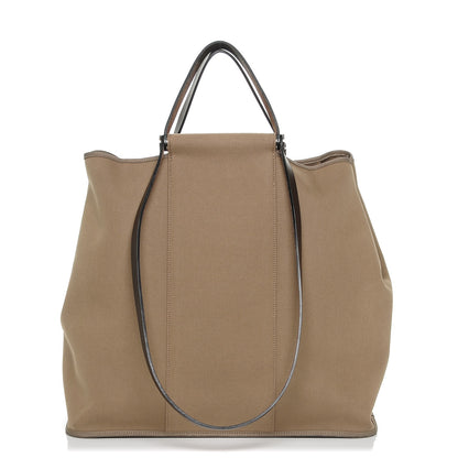 Hermes Toile Cabag Twist 42 GM Etoupe 1 of 9