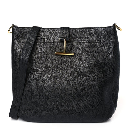 Tom Ford Calfskin Tara Hobo Black 1 of 8
