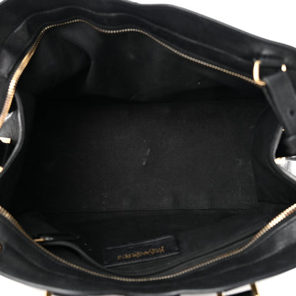 Saint Laurent Sheepskin Small Cabas Chyc Black 5 of 23