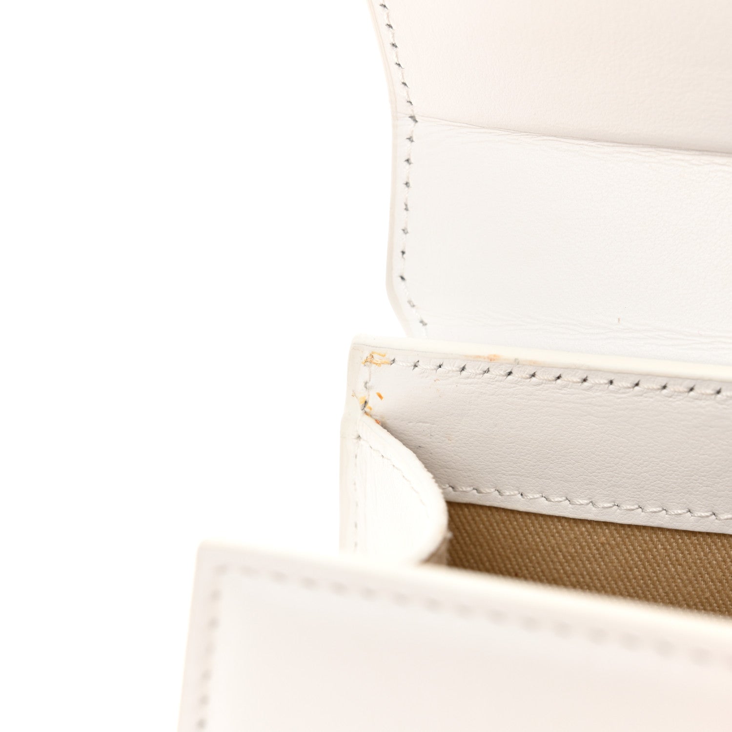 Jacquemus Smooth Calfskin Le Chiquito Moyen White 12 of 14