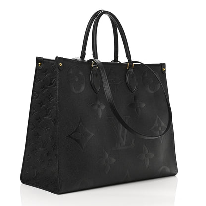 Louis Vuitton Empreinte Monogram Giant Onthego GM Black 3 of 9
