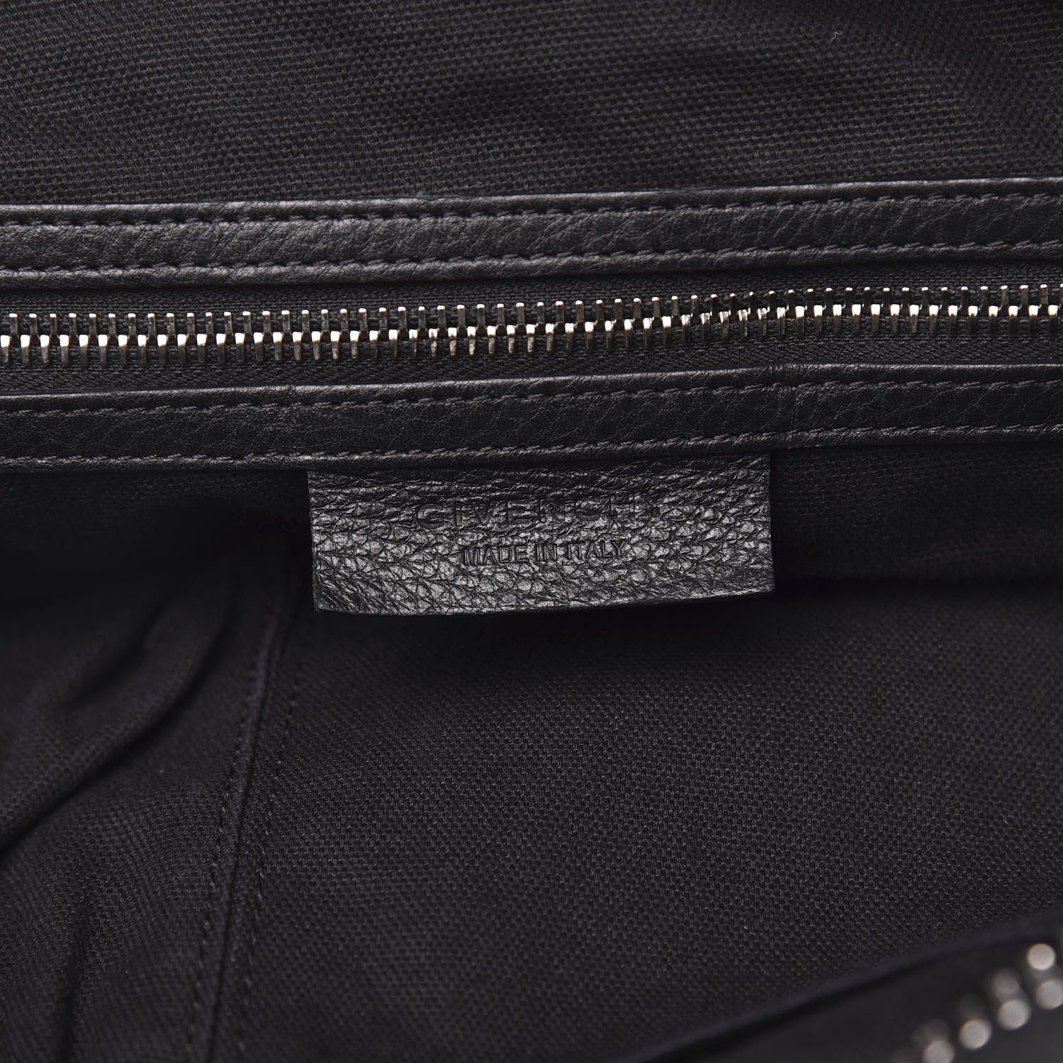 Givenchy Waxy Grained Calfskin Medium Nightingale Black 6 of 10