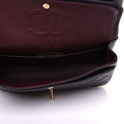 Chanel Lambskin Quilted Medium Double Flap Black 5 of 18
