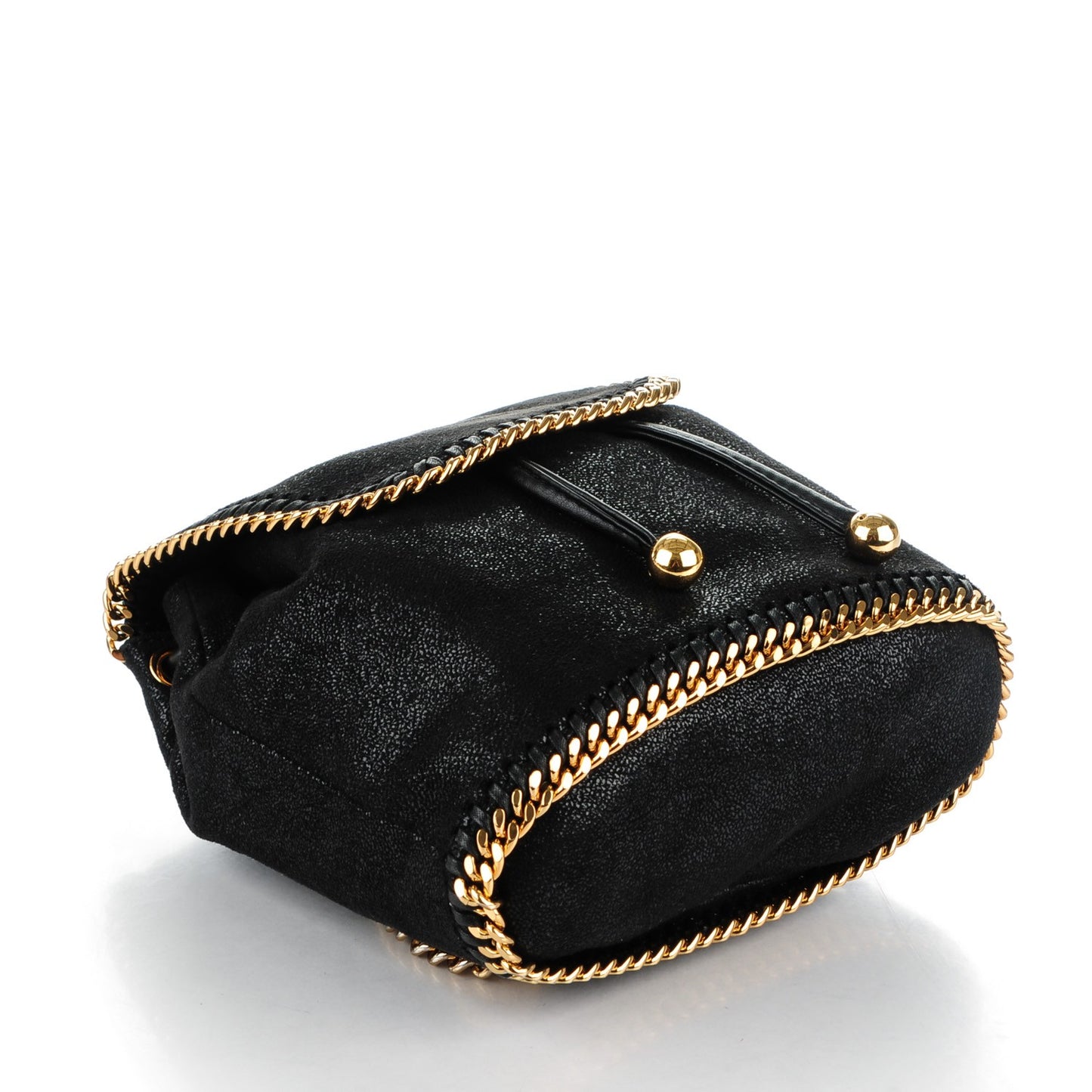 Shaggy Deer Mini Falabella Backpack Black