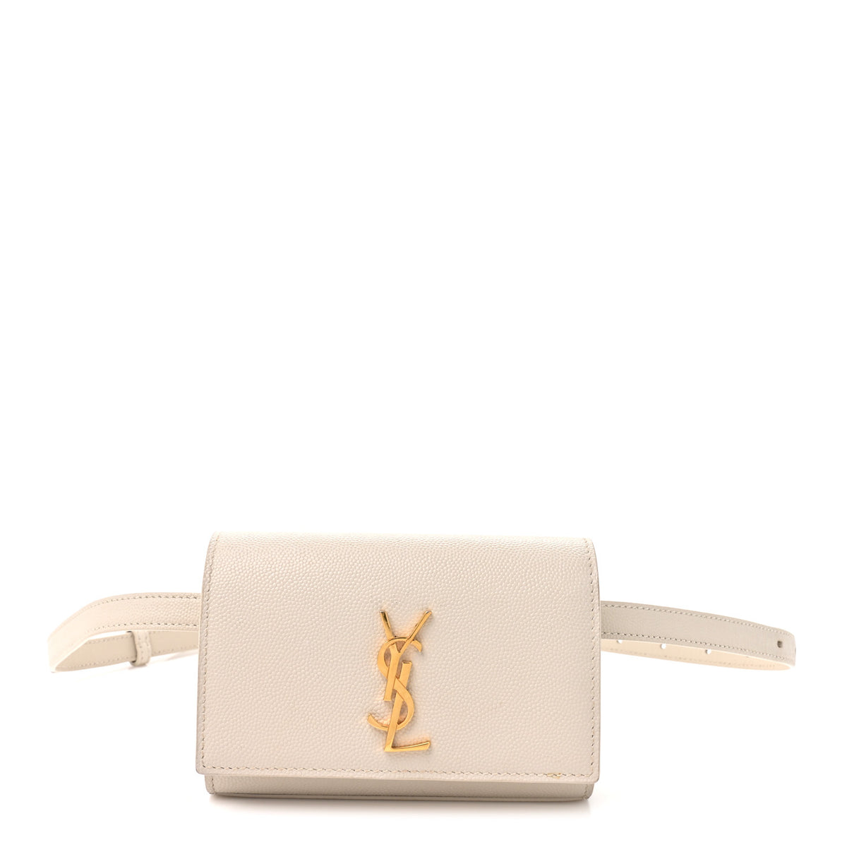 Saint Laurent Grain De Poudre Monogram Kate Belt Bag Crema Soft 1 of 14
