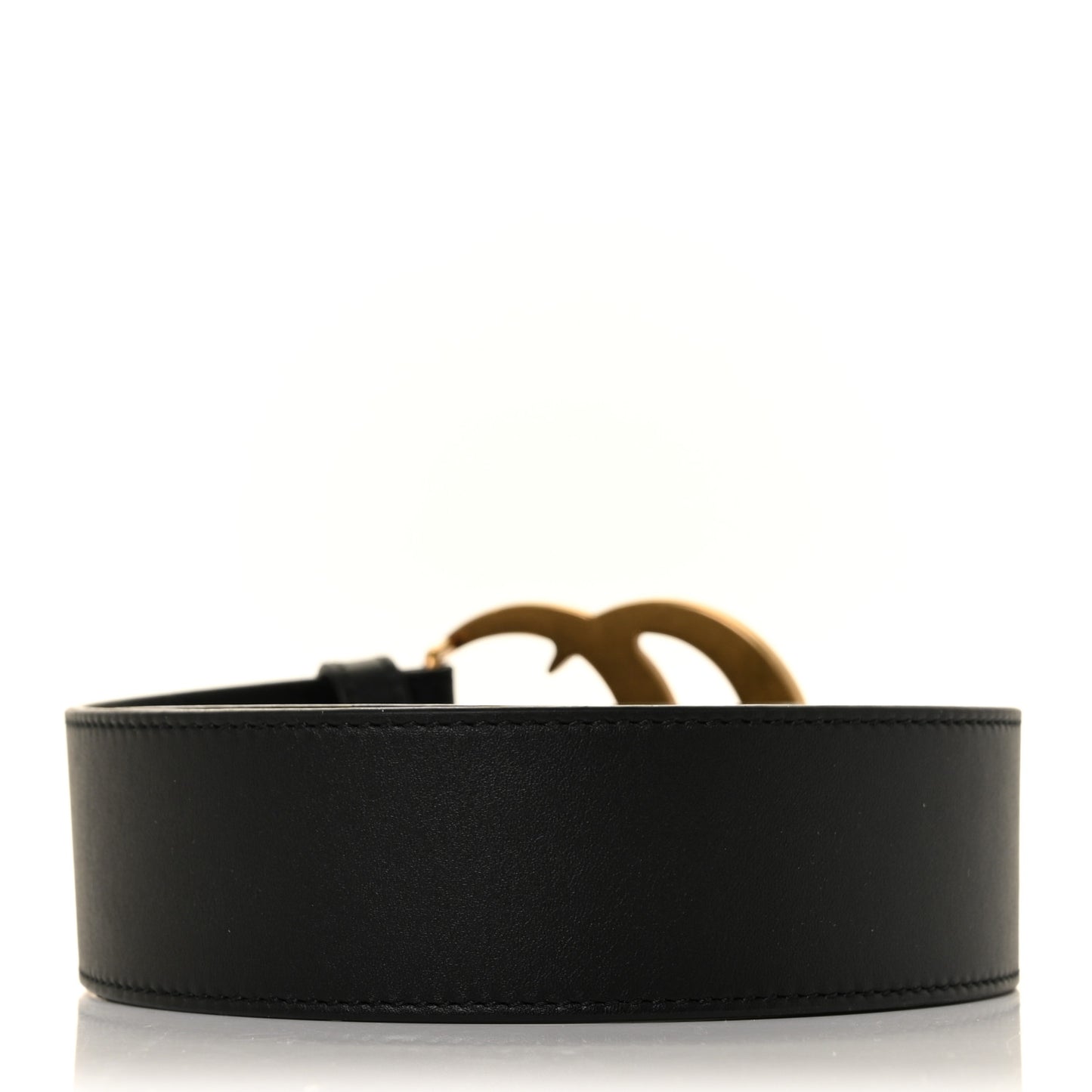 Calfskin Double G 40mm Belt 80 32 Black