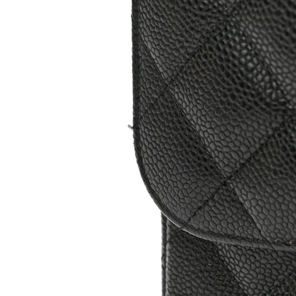 Chanel Caviar Quilted Jumbo Double Flap Black 11 of 11