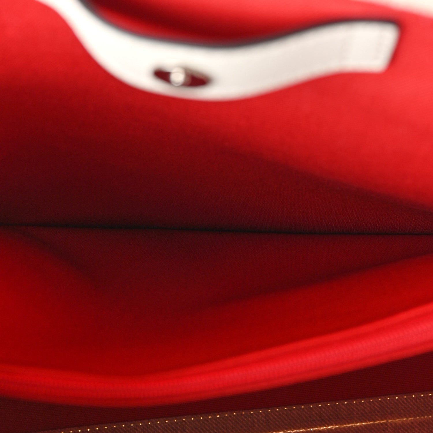 Christian Louboutin Linen Calfskin Extra Large Nastroloubi F.A.V.L. Tote Alabatre 7 of 10
