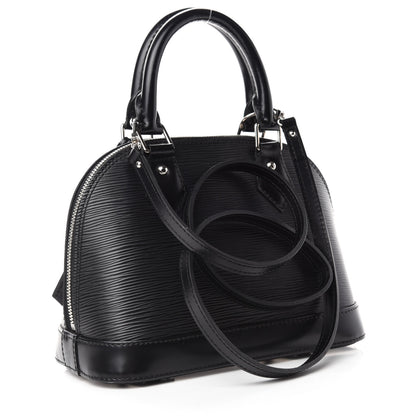Louis Vuitton Epi Alma BB Black 3 of 12