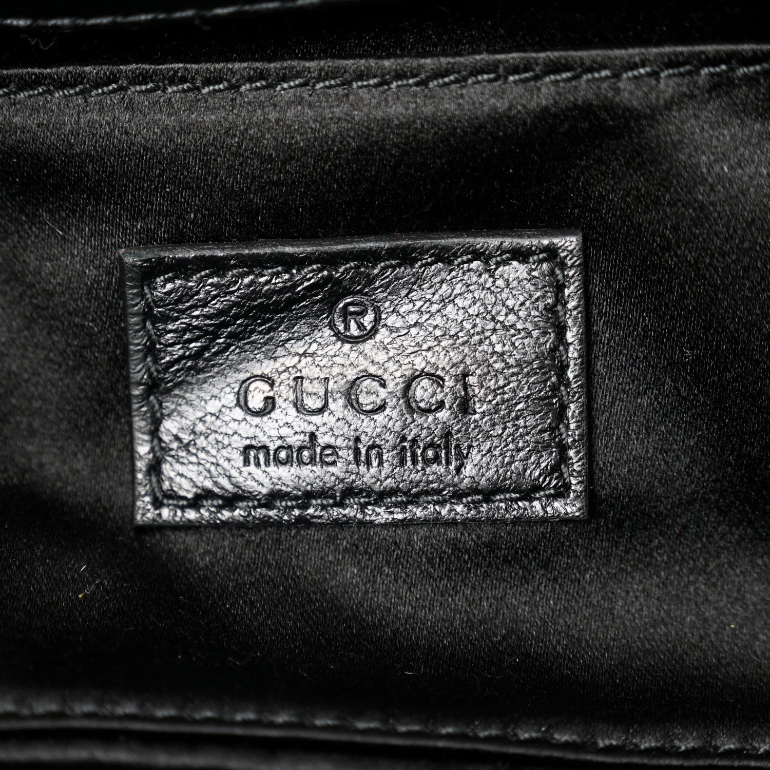 Gucci Nappa Vertical Matelasse Small Maxi Horsebit Chain Shoulder Bag Black 6 of 11