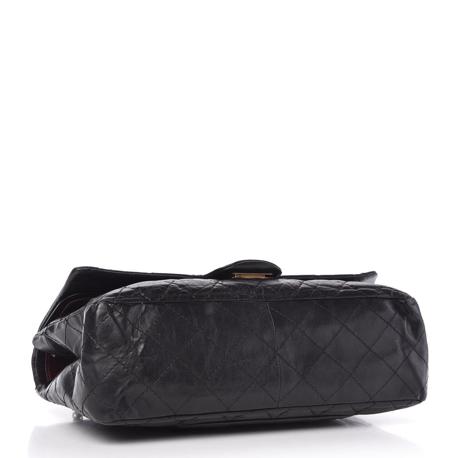 Chanel Aged Calfskin Quilted 2.55 Reissue 227 Flap Black 4 of 11