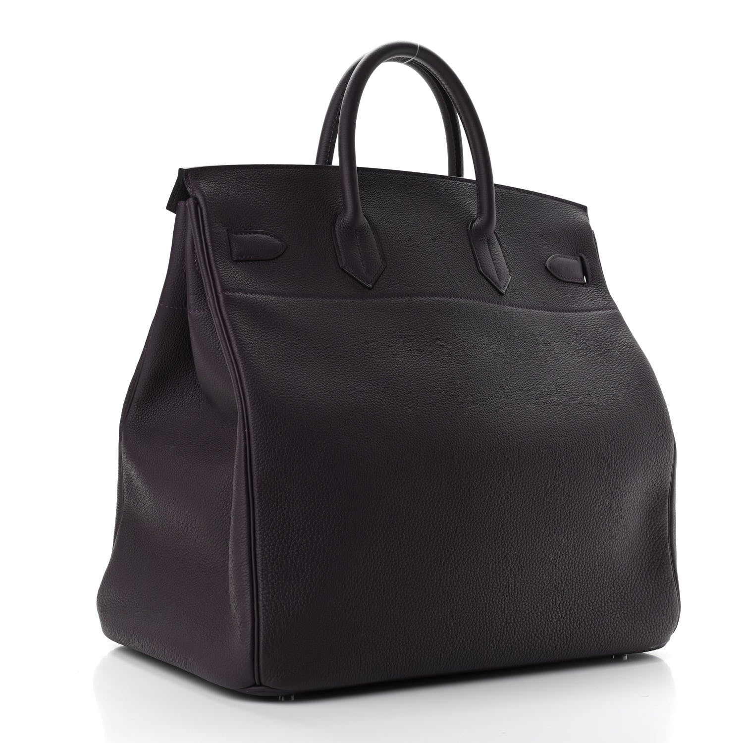 Hermes Togo HAC Birkin 40 Raisin 3 of 11