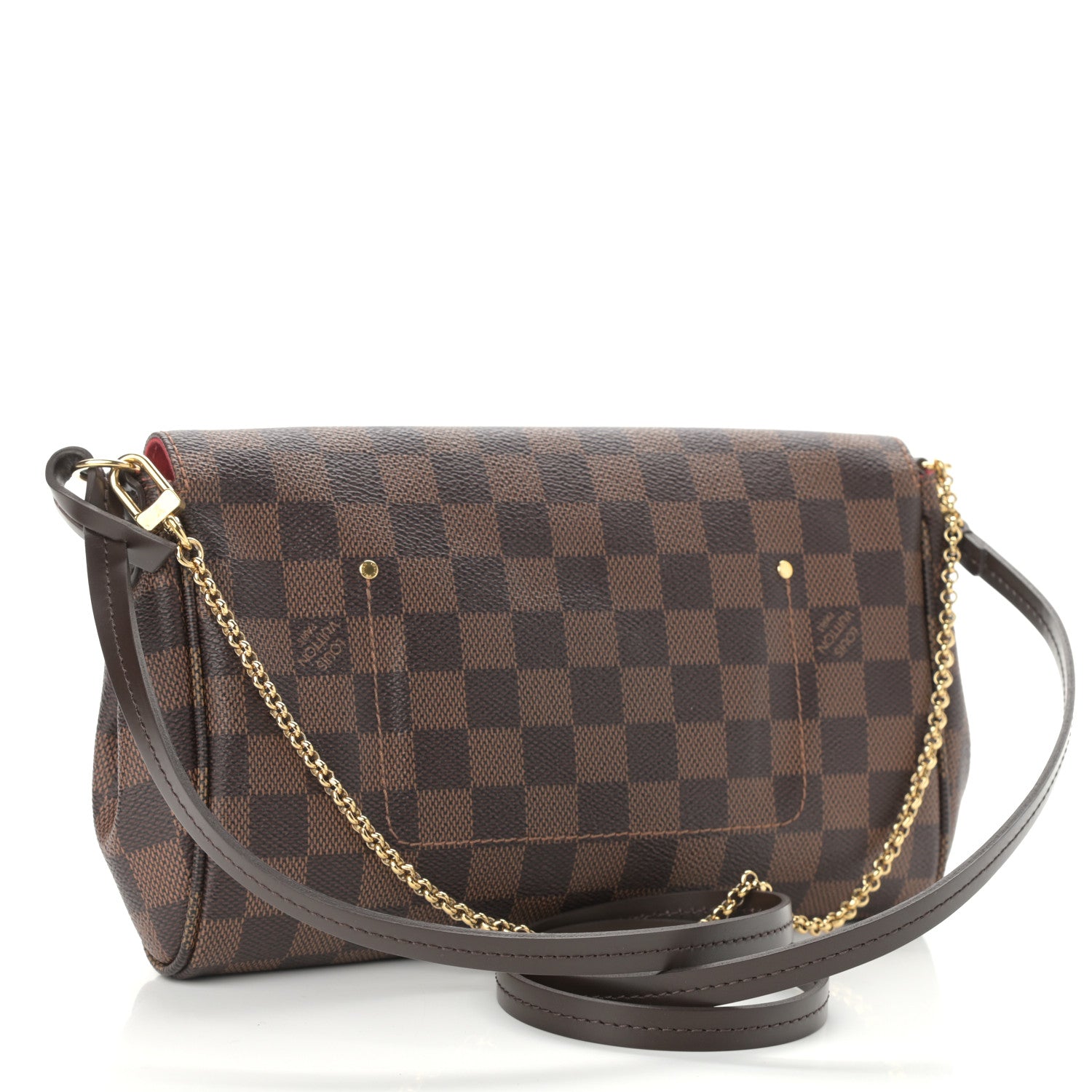 Louis Vuitton Damier Ebene Favorite MM 3 of 11