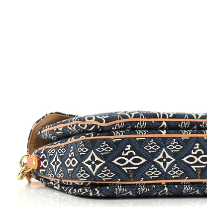 Louis Vuitton Jacquard Since 1854 Pochette Metis Blue 8 of 10