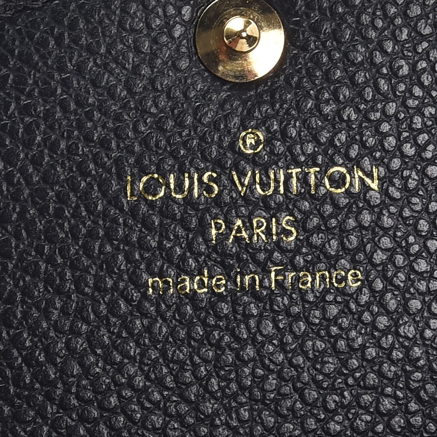 Louis Vuitton Empreinte Key Pouch Black 6 of 7